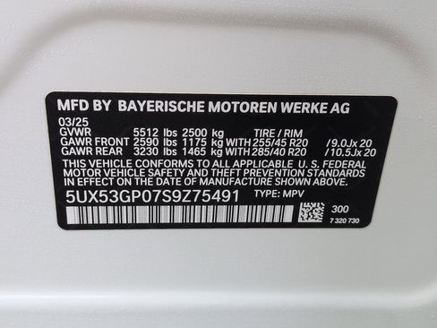 Used 2025 BMW X3 xDrive30i w/ Convenience Package image 34