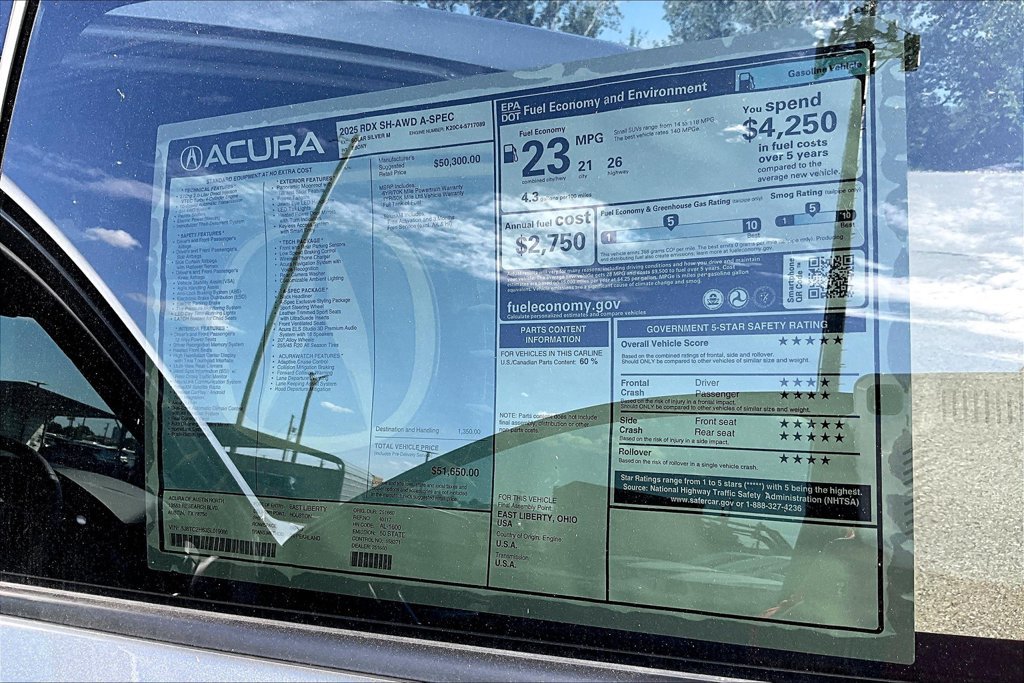 New 2025 Acura RDX w/ Advance Package AWD/4WD image 25