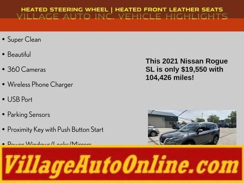 Used 2021 Nissan Rogue SL w/ Premium Package AWD/4WD image 8