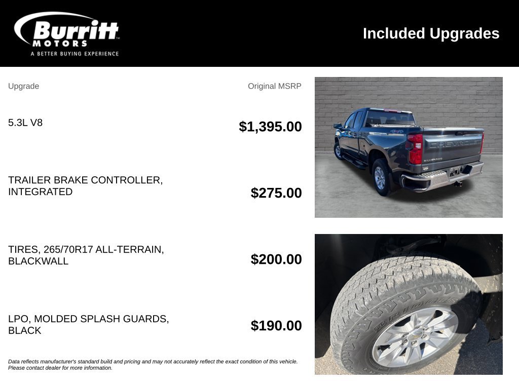 Used 2021 Chevrolet Silverado 1500 LT AWD/4WD image 3