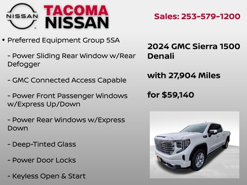 Used 2024 GMC Sierra 1500 Denali w/ Technology Package image 6