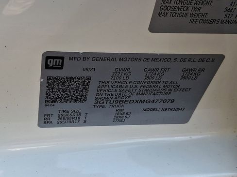 Certified 2021 GMC Sierra 1500 SLE image 26