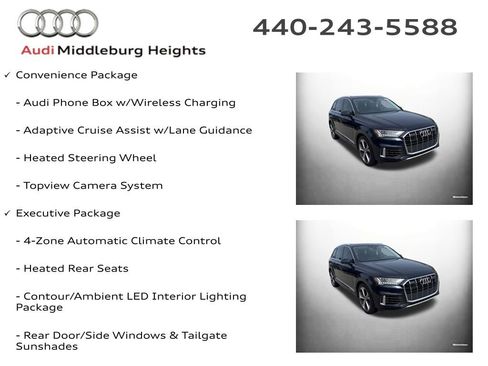 Certified 2023 Audi Q7 3.0T Prestige w/ Prestige Package AWD/4WD image 7