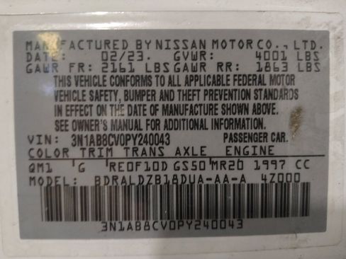 Used 2023 Nissan Sentra SV FWD image 33