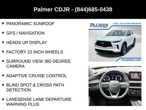 Used 2024 INFINITI QX60 Luxe w/ Vision Package FWD image 6