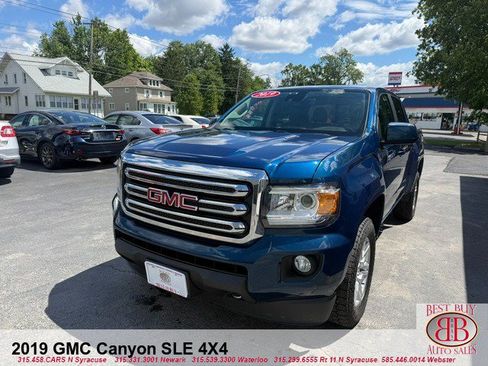Used 2019 GMC Canyon SLE w/ Driver Alert Package AWD/4WD image 3