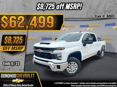 New 2026 Chevrolet Silverado 2500 LT AWD/4WD image 1