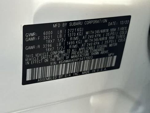 Certified 2023 Subaru Ascent 8-Passenger AWD/4WD image 31