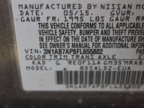 Used 2015 Nissan Sentra SV FWD image 8