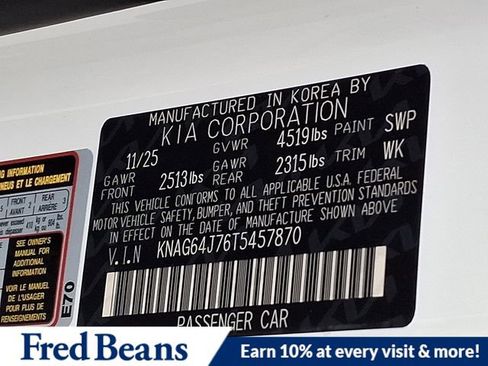 New 2026 Kia K5 GT-Line image 18