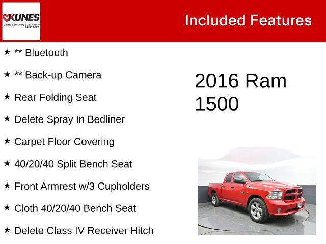 Used 2016 RAM 1500 Express w/ Popular Equipment Group AWD/4WD image 3