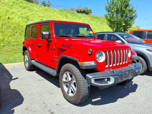 Used 2020 Jeep Wrangler Unlimited Sahara AWD/4WD image 10
