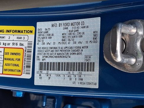 Used 2025 Ford Bronco Sport Outer Banks w/ Outer Banks Tech Package+ AWD/4WD image 29