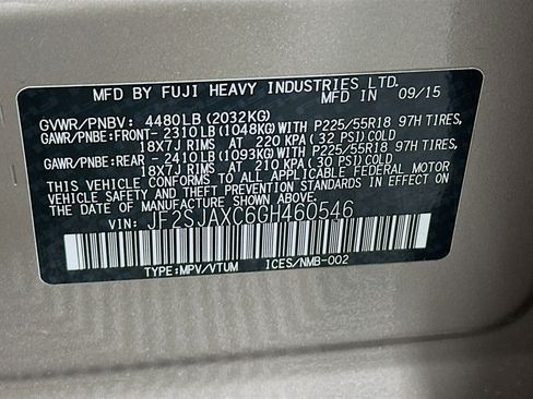 Used 2016 Subaru Forester 2.5i Touring w/ Eyesight & Navigation System image 12