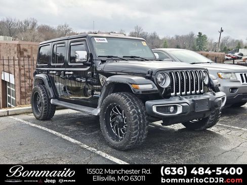 Used 2021 Jeep Wrangler Unlimited Sahara w/ Cold Weather Group image 1