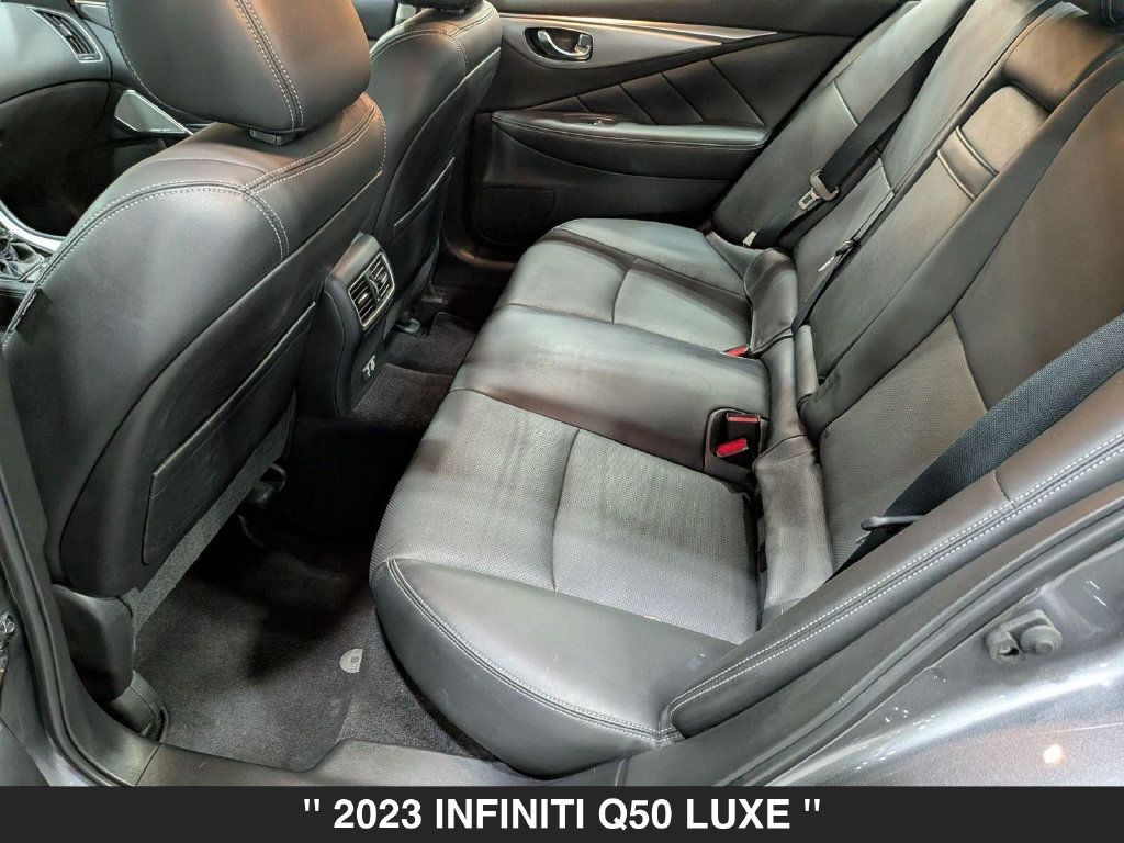 Used 2023 INFINITI Q50 Luxe w/ Cargo Package AWD/4WD image 28