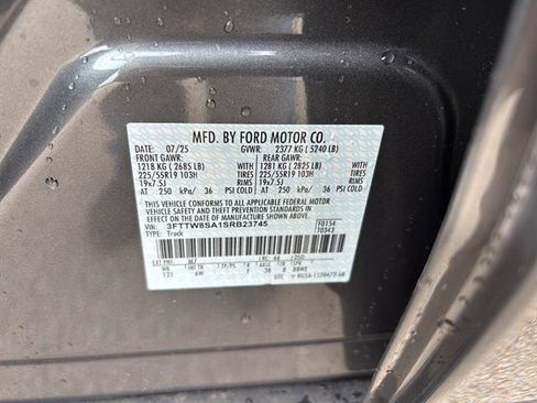 New 2025 Ford Maverick Lariat w/ Black Appearance Package image 20