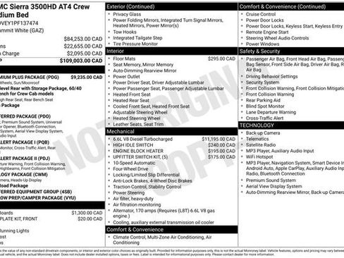 Used 2023 GMC Sierra 3500 AT4 w/ AT4 Premium Plus Package AWD/4WD image 13