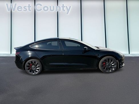 Used 2021 Tesla Model 3 Performance AWD/4WD image 2