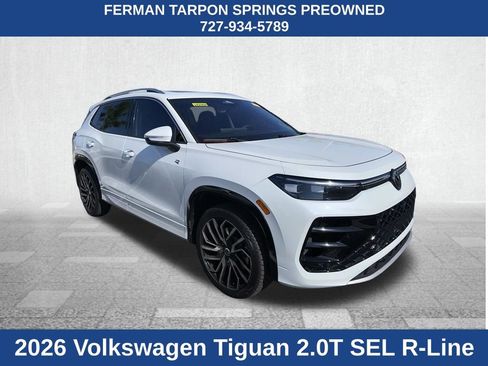 Used 2026 Volkswagen Tiguan SEL R-Line AWD/4WD image 1