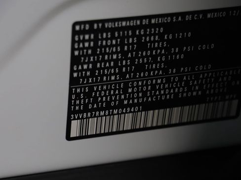 New 2026 Volkswagen Tiguan S image 23