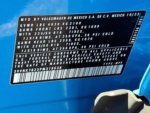 Certified 2023 Volkswagen Taos SE w/ Panoramic Sunroof Package image 33