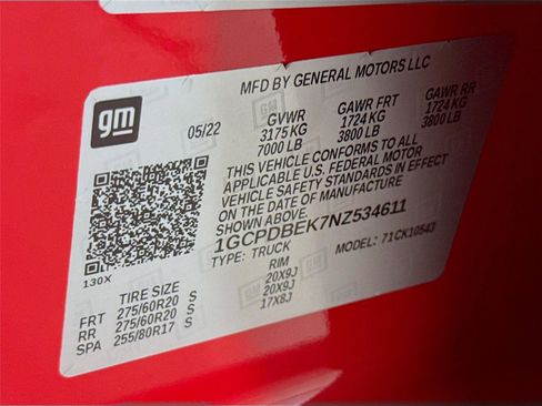 Used 2022 Chevrolet Silverado 1500 Custom image 31