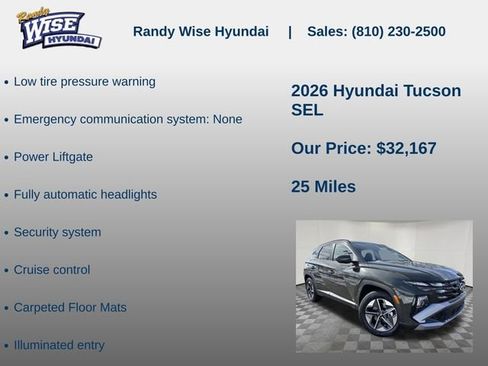 New 2026 Hyundai Tucson SEL FWD image 10