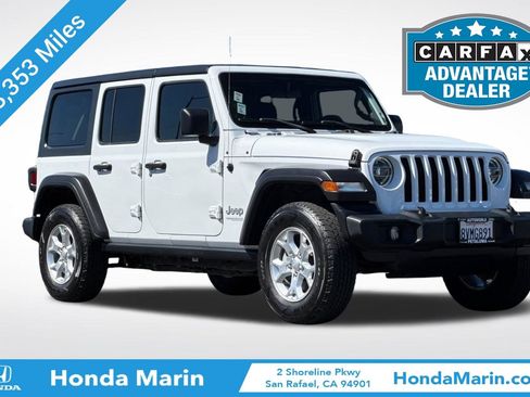 Used 2021 Jeep Wrangler Unlimited Sport AWD/4WD image 1