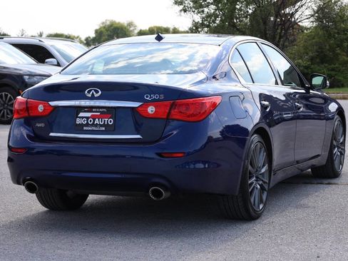 Used 2017 INFINITI Q50 Red Sport 400 image 9