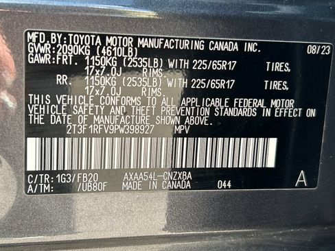 Used 2023 Toyota RAV4 LE AWD/4WD image 31