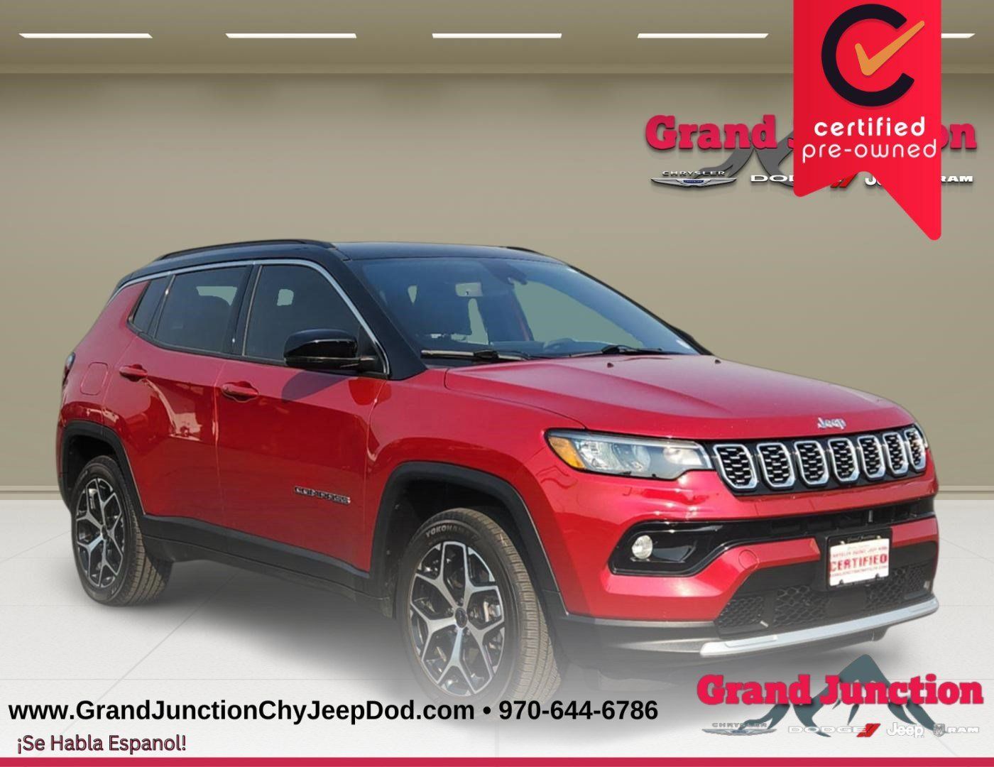 Used 2025 Jeep Compass Limited AWD/4WD image 1