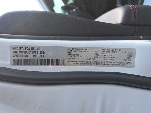 Certified 2023 Dodge Durango R/T AWD/4WD image 37