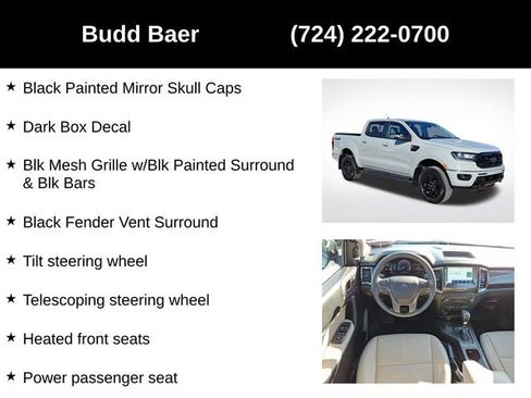 Used 2022 Ford Ranger Lariat w/ Equipment Group 501A High image 28