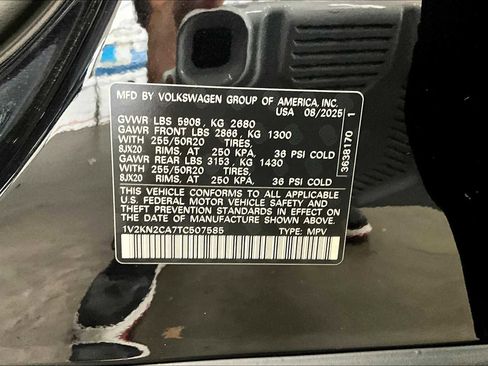 New 2026 Volkswagen Atlas SE image 35