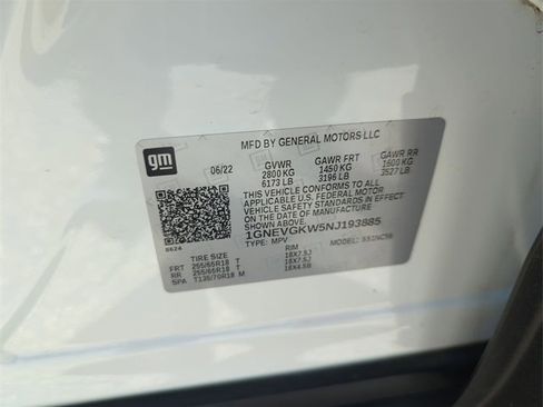 Certified 2022 Chevrolet Traverse LT image 33