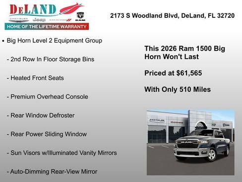 New 2026 RAM 1500 Big Horn image 6