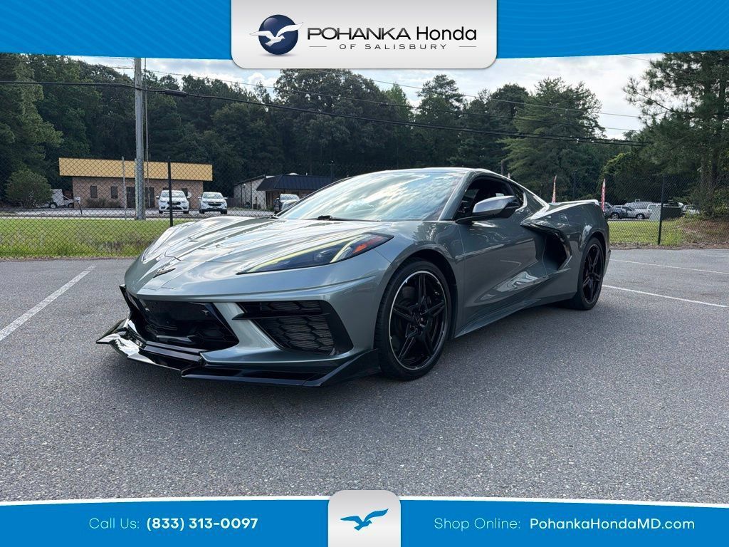 Used 2023 Chevrolet Corvette Stingray Preferred Cpe w/ Z51 Performance Package RWD image 1
