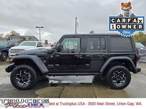 Used 2023 Jeep Wrangler Unlimited Rubicon 4xe w/ Safety Group image 2