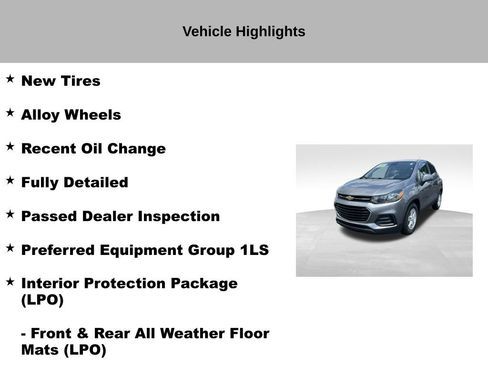Used 2020 Chevrolet Trax LS w/ Tint and Cruise Package FWD image 9