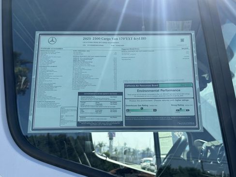 New 2025 Mercedes-Benz Sprinter 2500 image 6