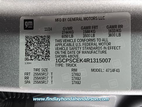 Used 2024 Chevrolet Colorado LT w/ LT Convenience Package II RWD image 13