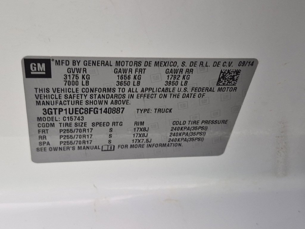 Certified 2015 GMC Sierra 1500 SLE w/ SLE Value Package RWD image 38