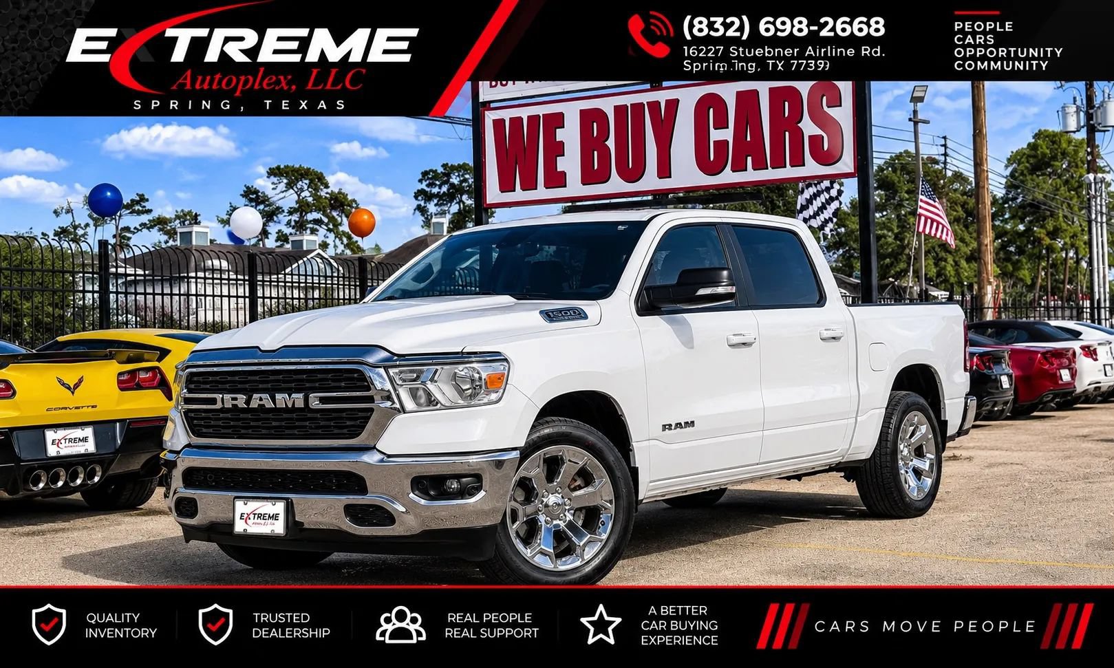 Used 2022 RAM 1500 Big Horn AWD/4WD image 1