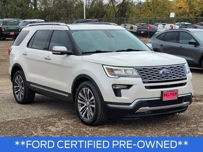 Certified 2018 Ford Explorer Platinum
