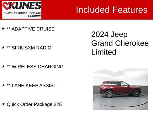 Used 2024 Jeep Grand Cherokee Limited AWD/4WD image 4