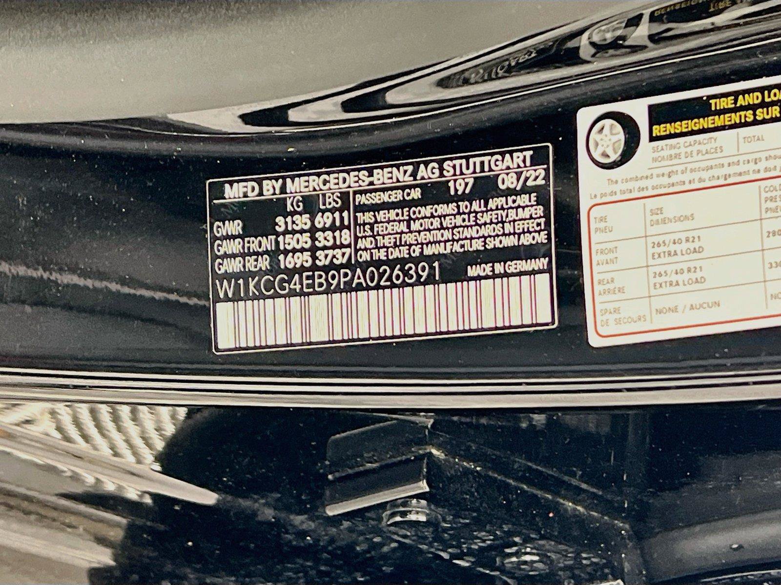 Certified 2023 Mercedes-Benz EQS 580 4MATIC Sedan image 32