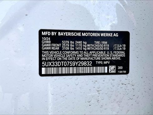 Certified 2025 BMW X4 xDrive30i w/ Convenience Package AWD/4WD image 15