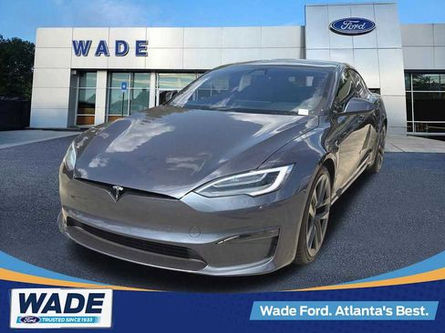 Used 2021 Tesla Model S Long Range AWD/4WD image 1