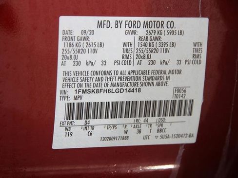 Used 2020 Ford Explorer Limited image 25